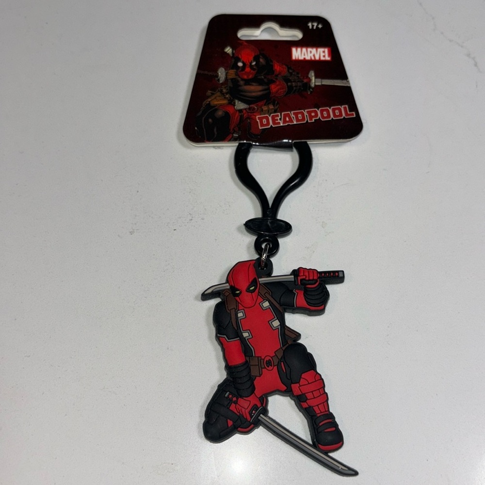 NWT Marvel Deadpool keychain